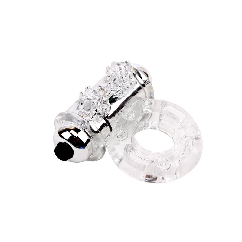 Anillo Vibrador para el Pene Bull Ring Transparente