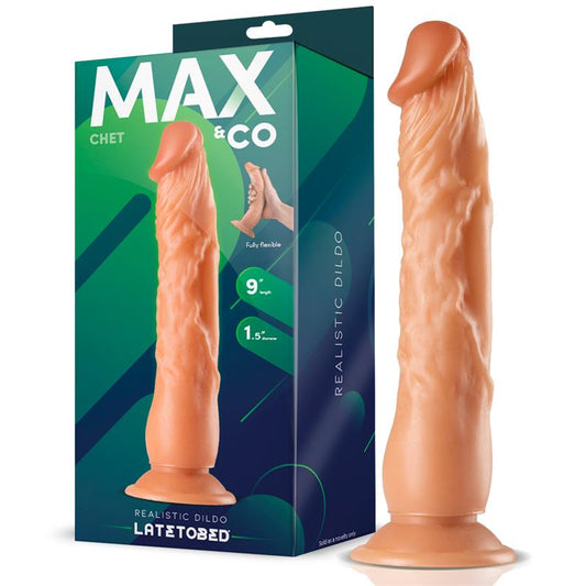 Chet Dildo Realista Natural 9 23 cm