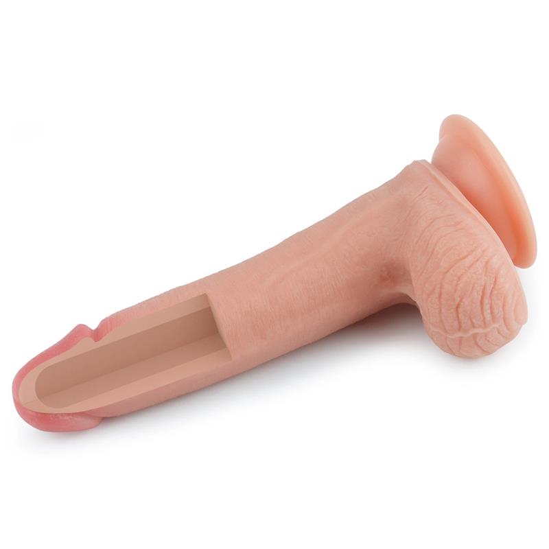 Dildo Nature 8 Silicona Liquida Natural