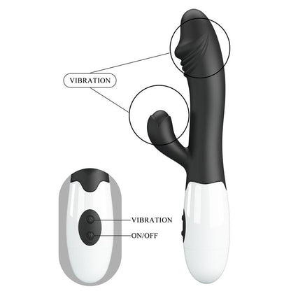 Vibrador Snappy 30 funciones Negro