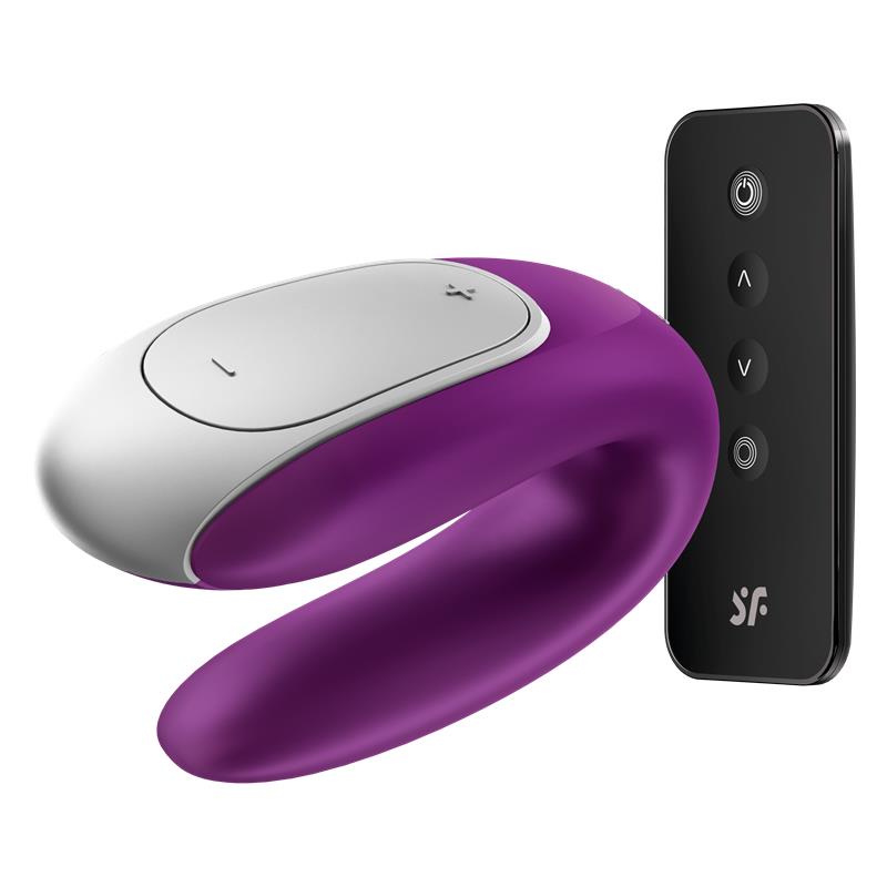 Double Fun Vibrador para Parejas con APP y Control Remoto Violeta