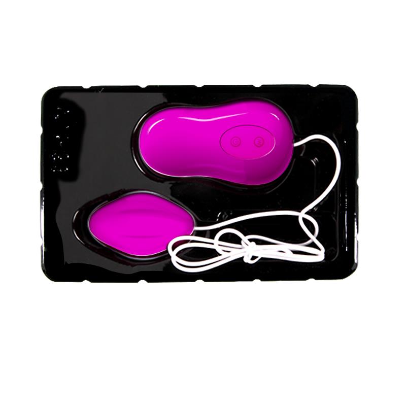 Huevo Vibrador Avery Color Rosa y Blanco