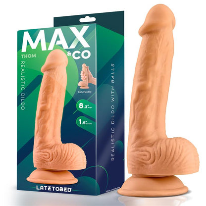 Thom Dildo Realista con Testiculos Natural 83