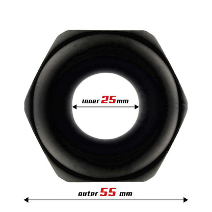 Anillo para el Pene Nut Silicona Liquida 25 mm