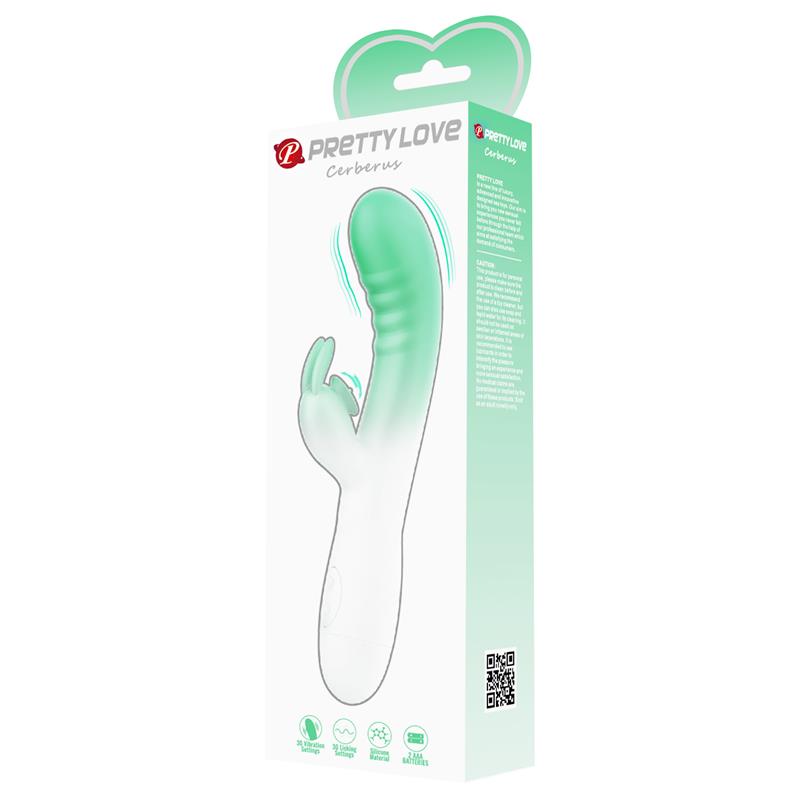 Cerberus Vibrador con Lengua Licking