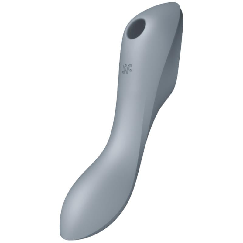 Curvy Trinity 3 Vibrador y Succionador Triple Estimulacion Bluegray