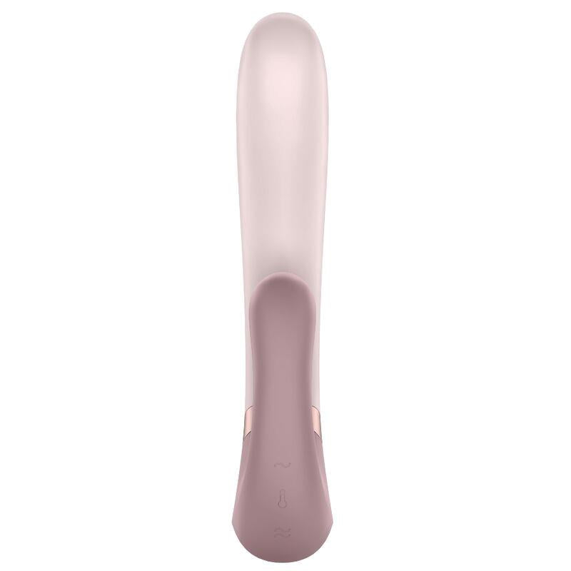 Heat Wave Vibrador con Efecto Calor Mauve con APP