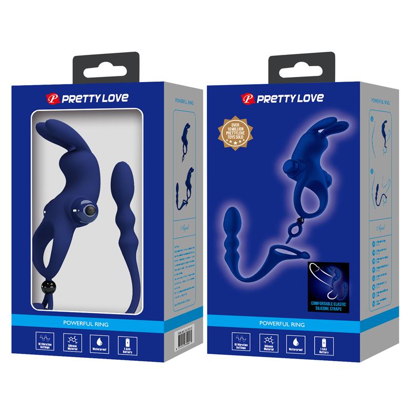 Anillo para el Pene con Cadena Anal