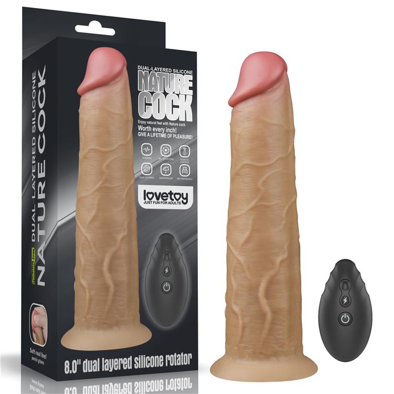 Vibrador con Rotacion Doble Capa 8