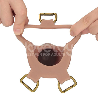 Ingen Arnes Ajustabe con Dildo Hueco 9 Enhanced Set XS S M