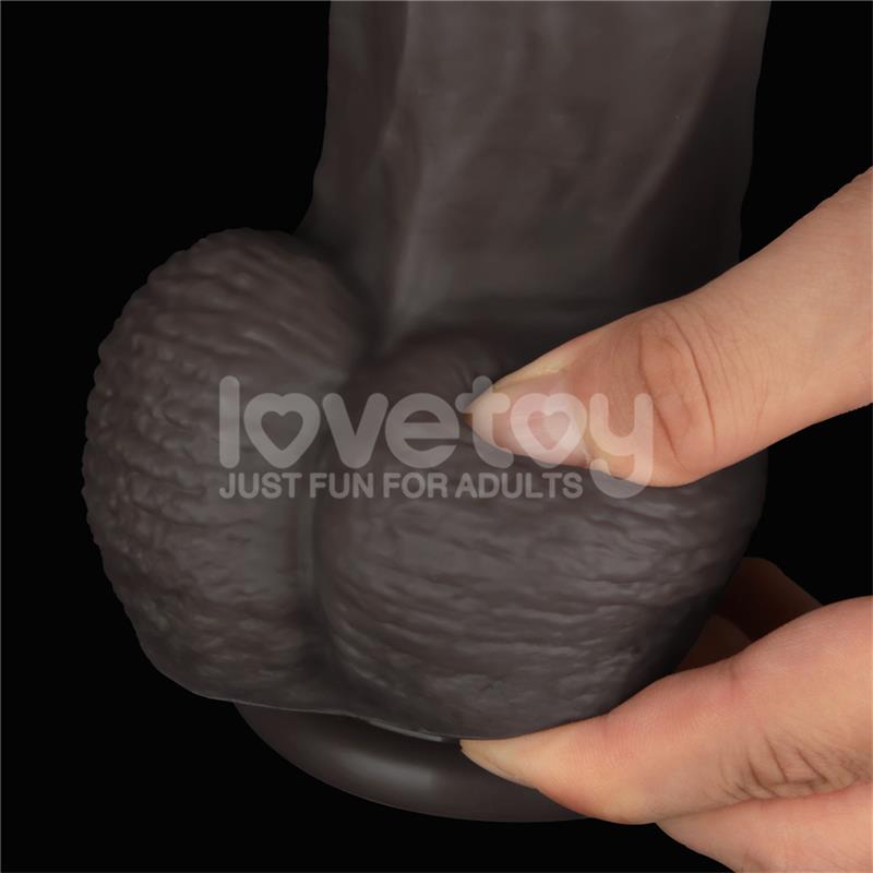 Dildo Dual Layered Articulable XXL 145