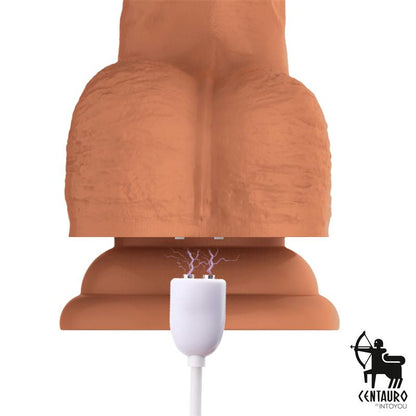 Quintus Dildo con Vibracion Thrusting y Waving 360º 9 23 cm