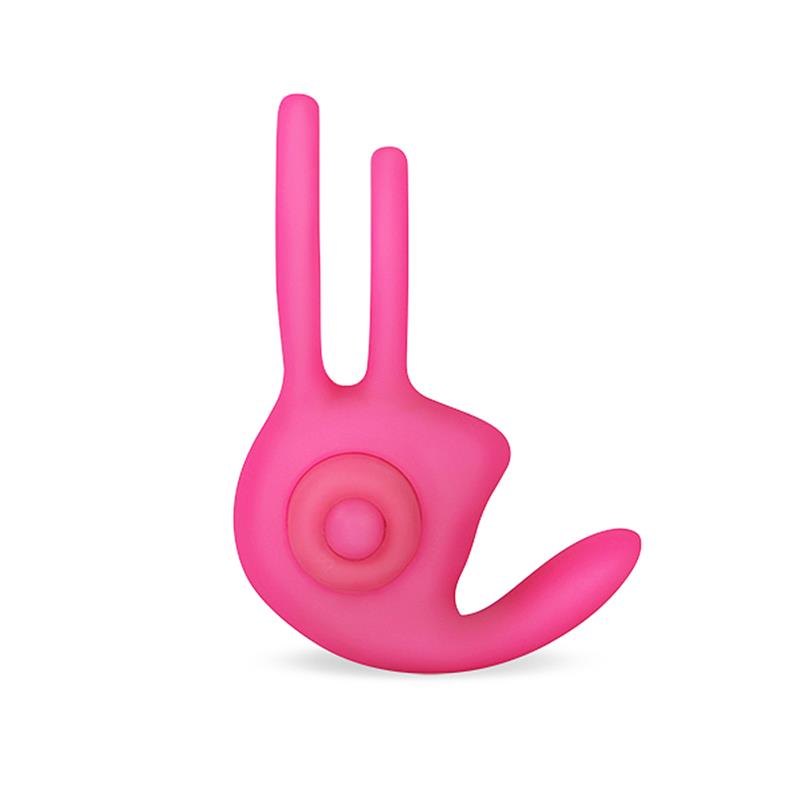 Anillo Vibrador Doble Power Clit Duo Rosa