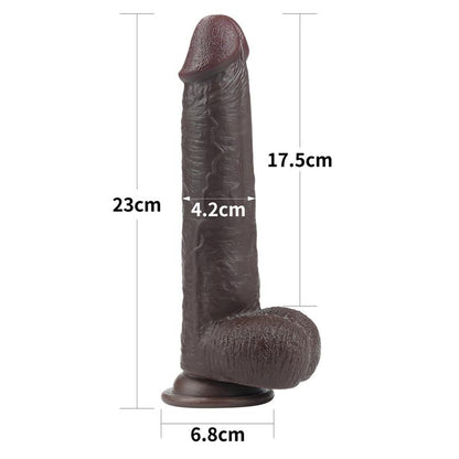 Dildo Sliding 9 Negro