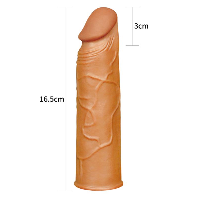 Funda para el Pene Pleasure X Tender Marron