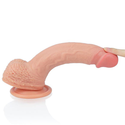 Dildo Nature 85 Silicona Liquida Natural