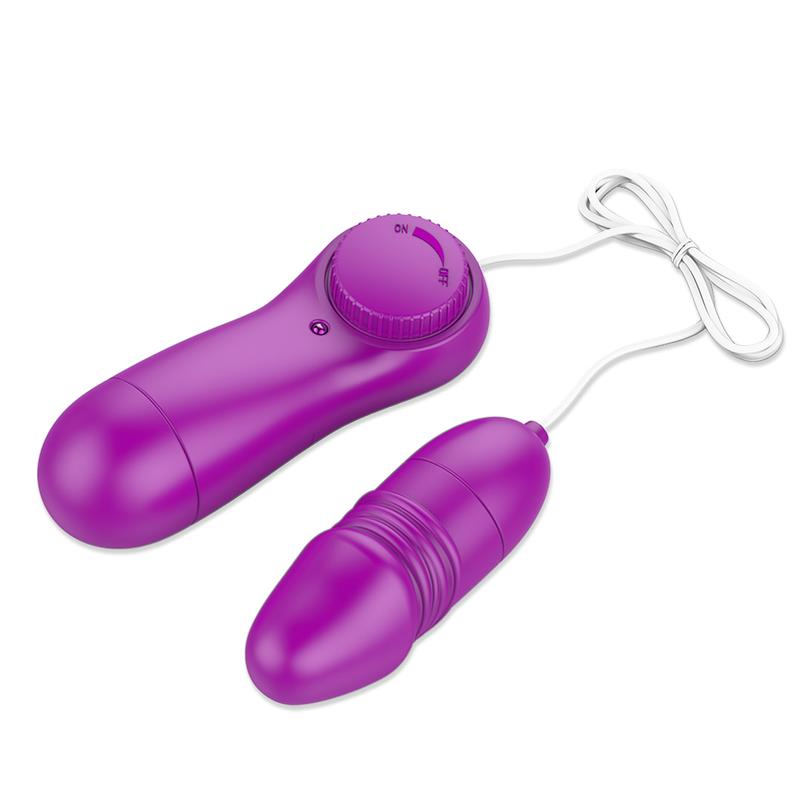 Laary Huevo Vibrador Multi Velocidad Control Remoto Purpur