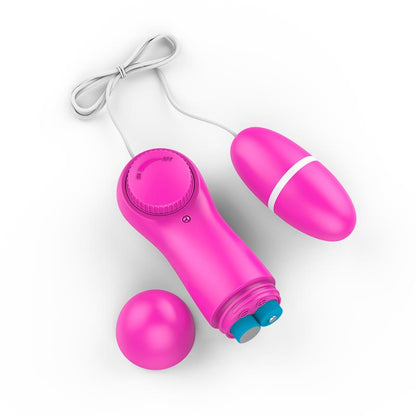 Laaso Huevo Vibrador Multi Velocidad Control Remoto Rose