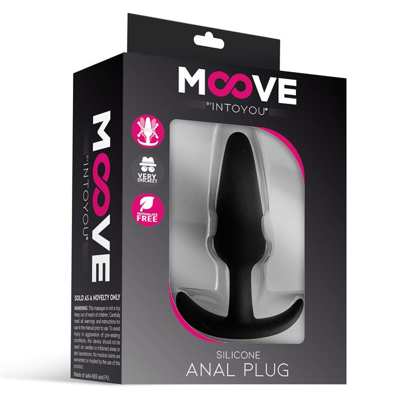 Plug Anal Silicona Pequeno Negro