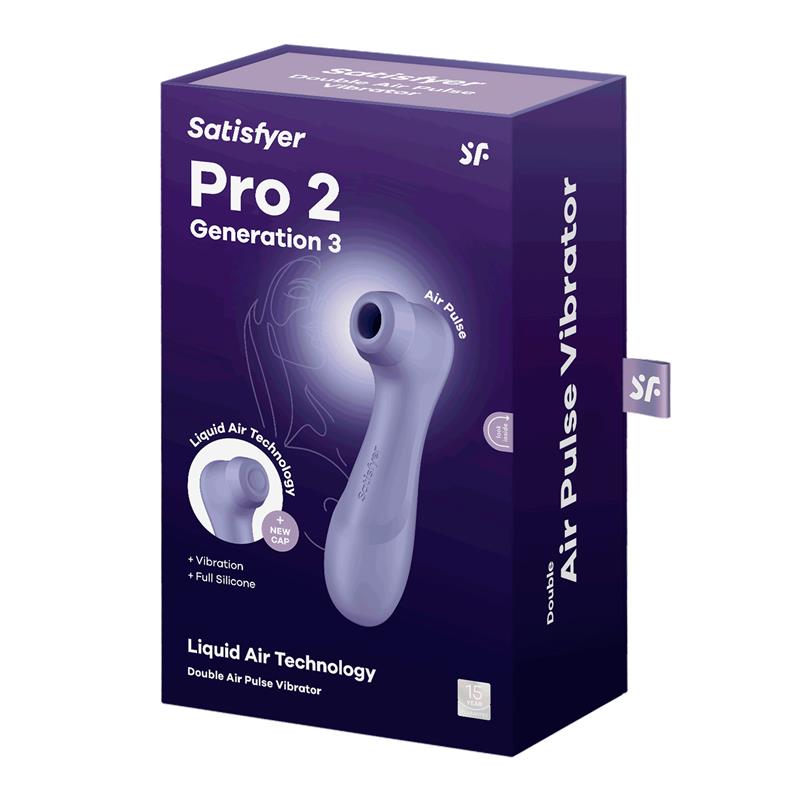 Pro 2 Gen 3 Liquid Air Technology Succion y Vibracion Lilac