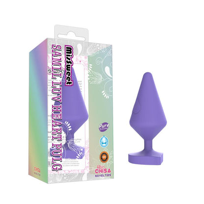 Plug Anal Luv Heart Large Purpura