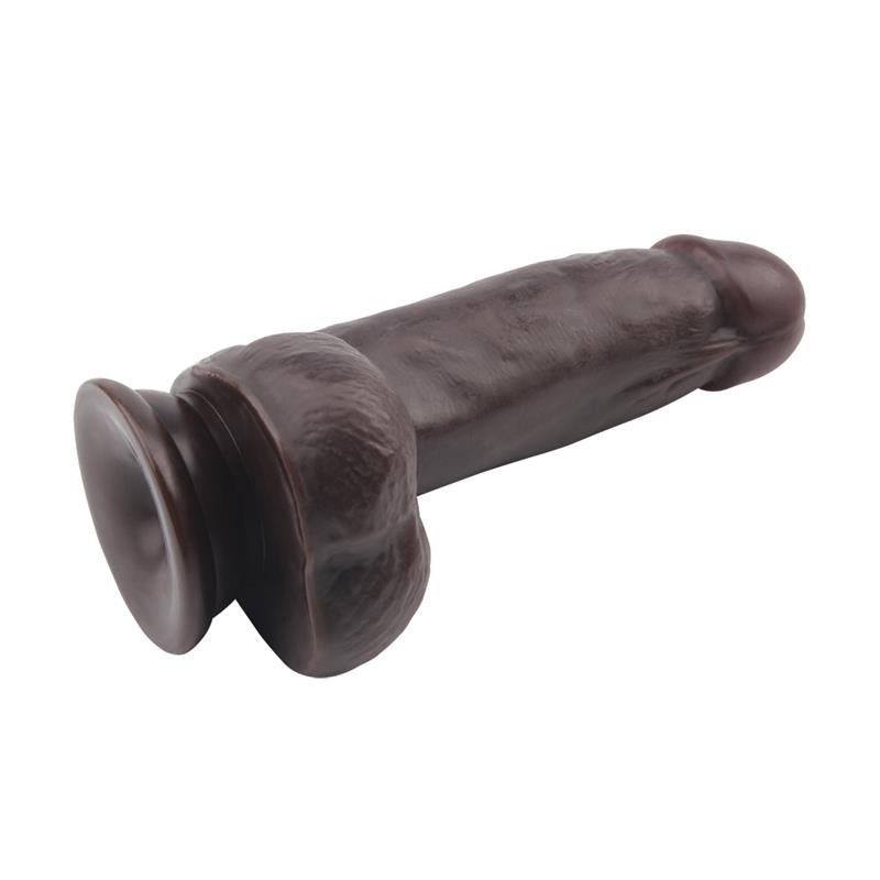 Dildo Dual Density Fashion Dude 172 x 41 cm Marron