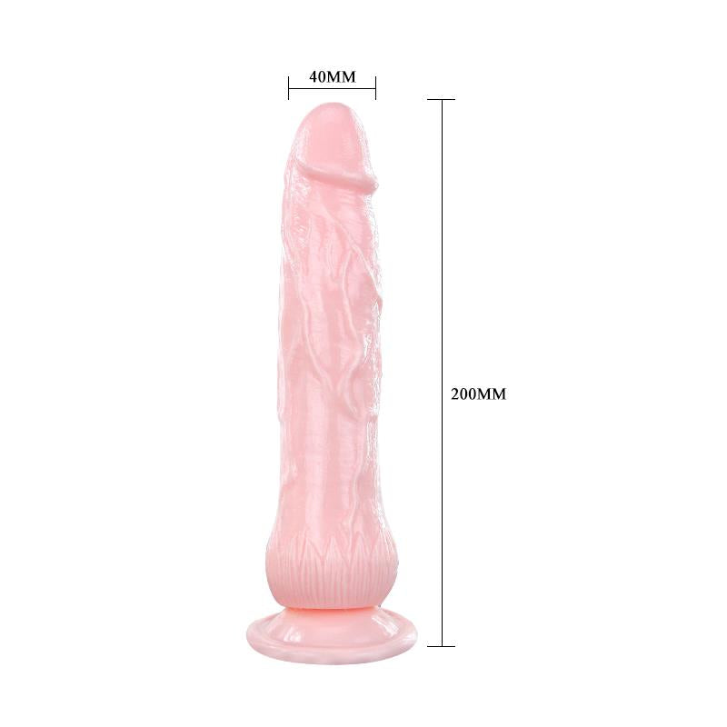 Dildo con Bomba de Eyaculacion y Ventosa