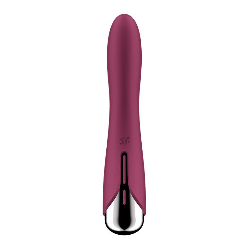 Spinning Vibe 1 Vibrador y Rotador Rojo