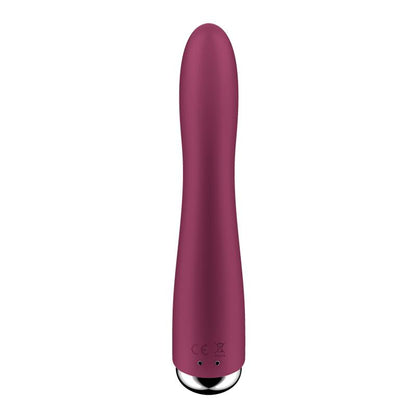 Spinning Vibe 1 Vibrador y Rotador Rojo