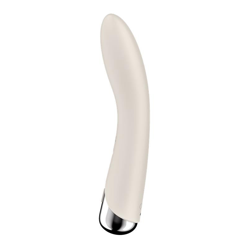 Spinning Vibe 1 Vibrador y Rotador Beige