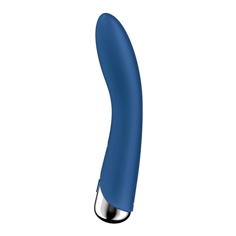 Spinning Vibe 1 Vibrador y Rotador Azul