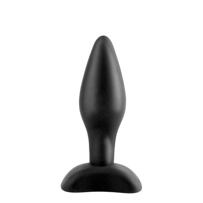 Plug Anal Mini Silicona Color Negro