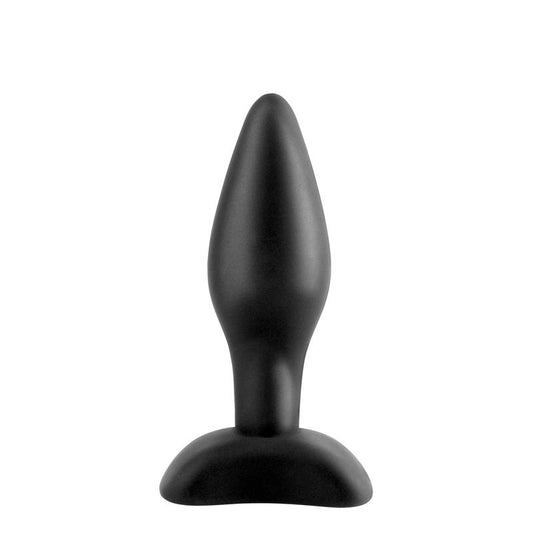 Plug Anal Mini Silicona Color Negro