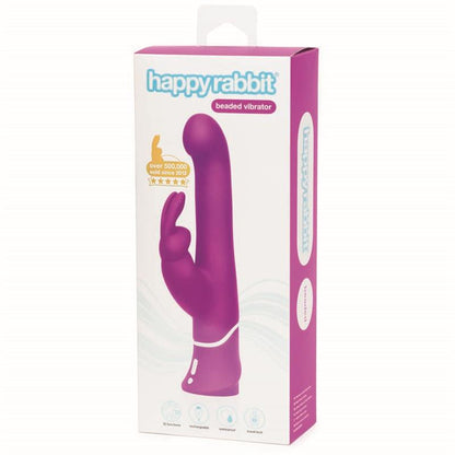 Vibrador Rotador Beaded Punto G Purpura