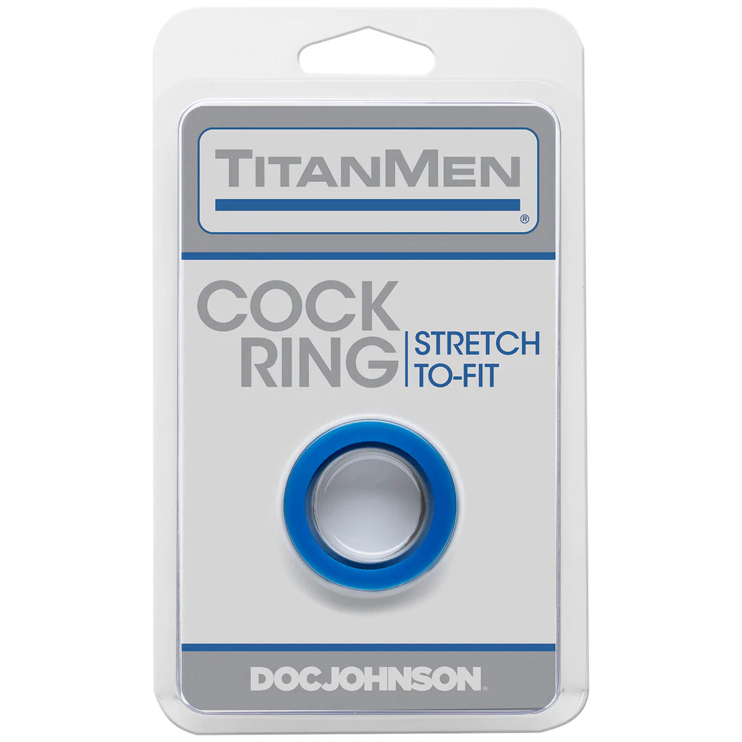 Cockring - Stretch to Fit azul