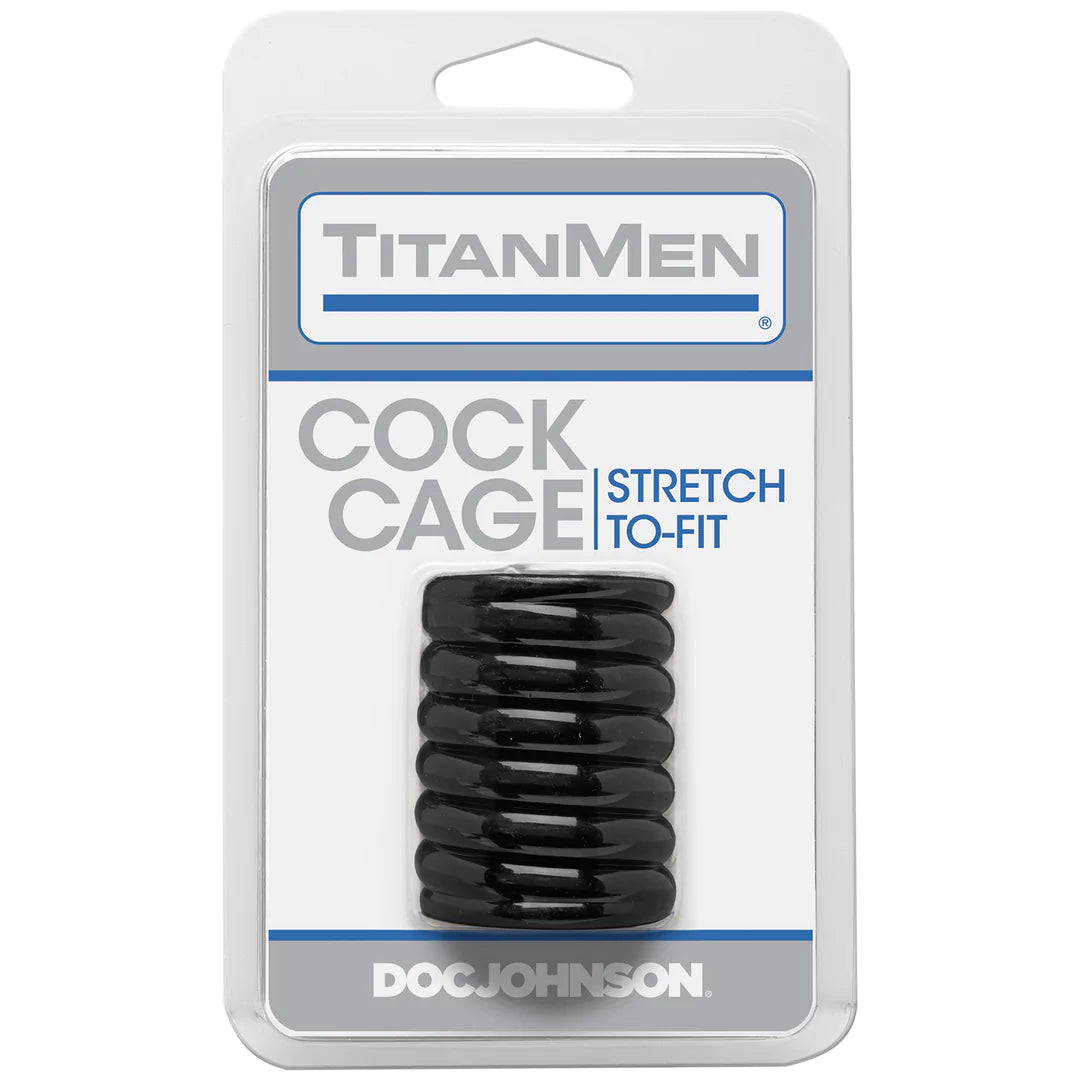 Cockcage Ballstretcher negro
