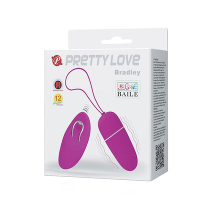 Pretty Love Huevo Vibrador Bradley Color Purpura