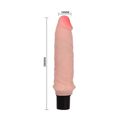 Vibrador Realista Natural 20 cm