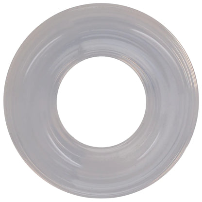 Ribbed Donut - Cockring Translucent