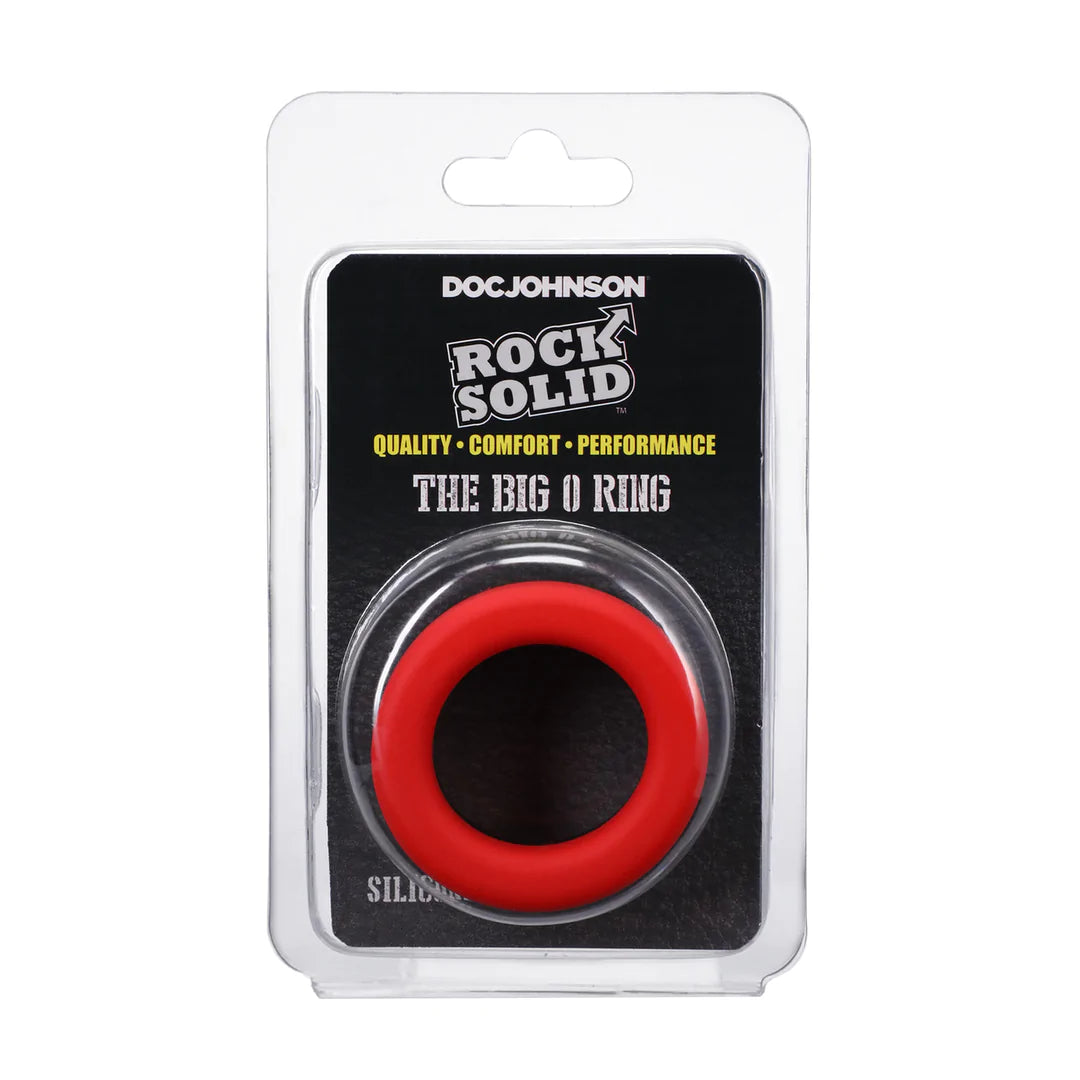 The Big O - Cockring rojo/negro