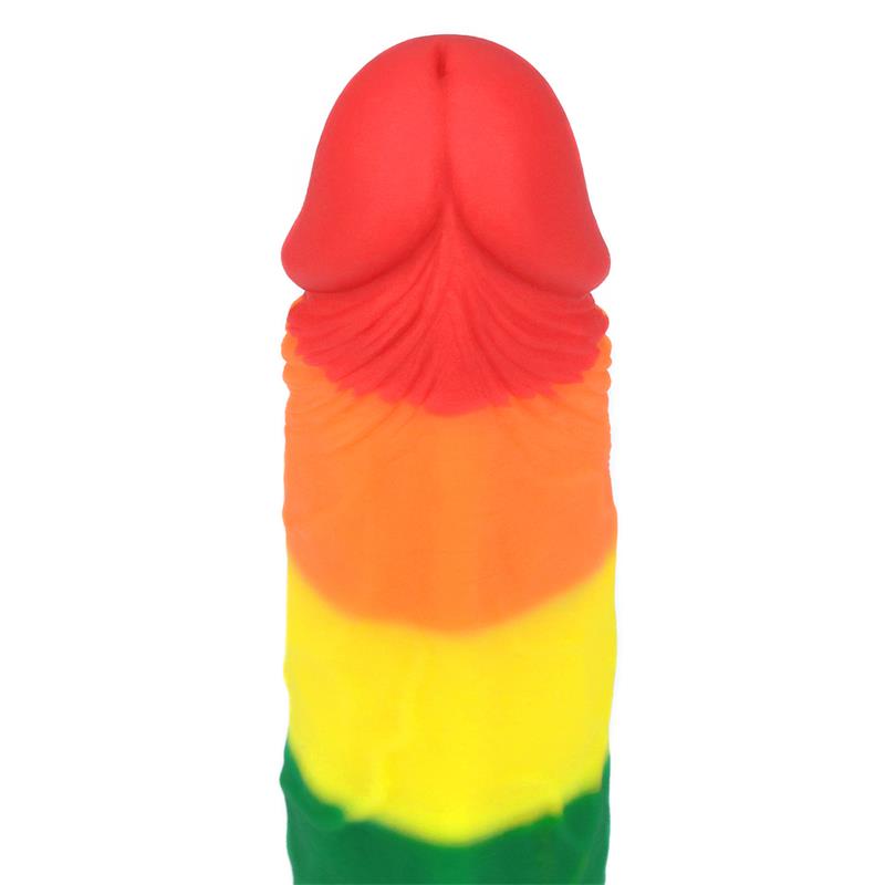 Dildo Prider 7 Silicona Liquida LGBT