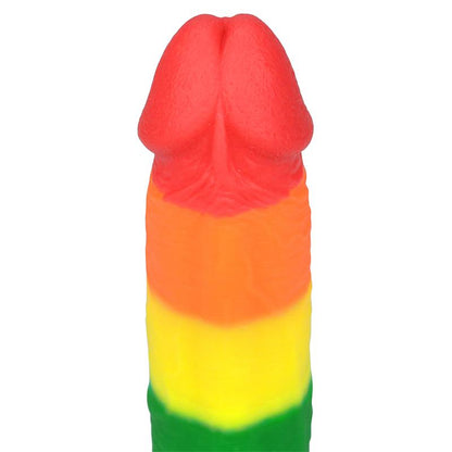 Dildo Prider 9 Silicona Liquida LGBT