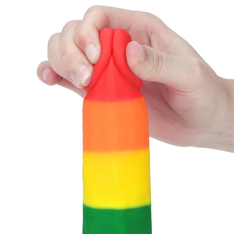 Dildo Prider 75 Silicona Liquida LGBT