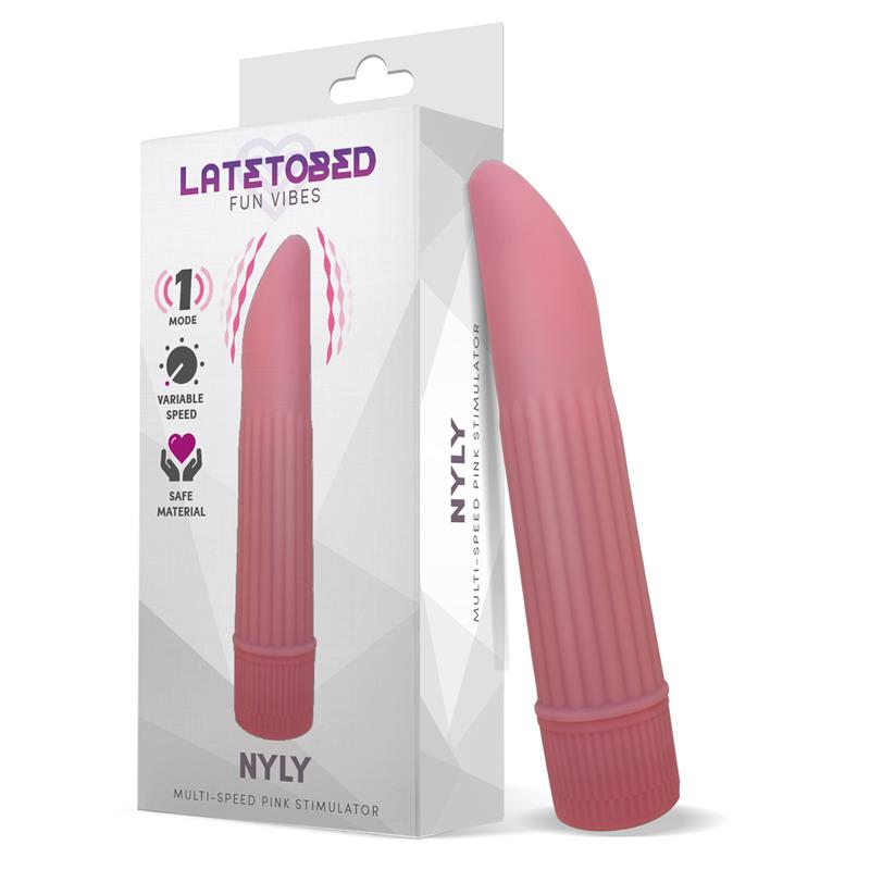 Nyly Estimulador Multi Velocidad Rosa