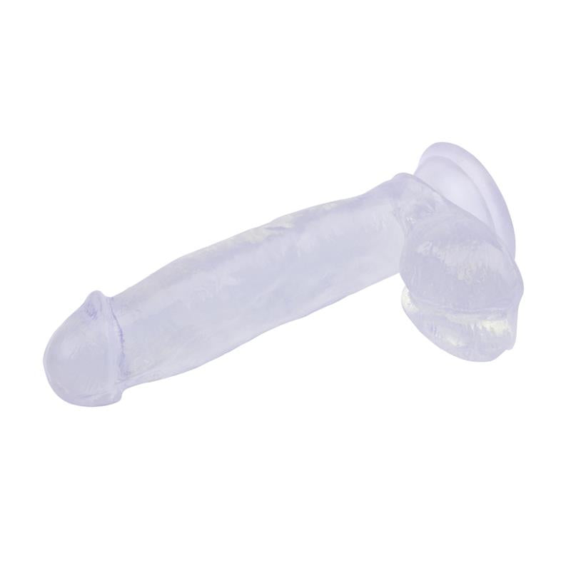 Dildo Hi Rubber 7 Transparente