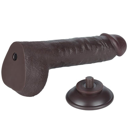 Dildo Dual Layer Piel Deslizante Retractil 95