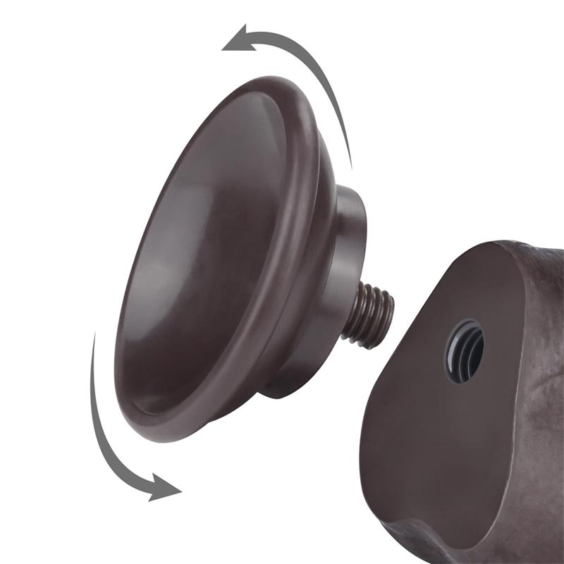 Dildo Dual Layer Piel Deslizante Retractil 75