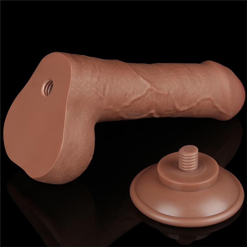 Dildo Sliding Sking 7 Marron