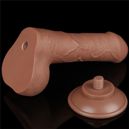 Dildo Sliding Sking 7 Marron