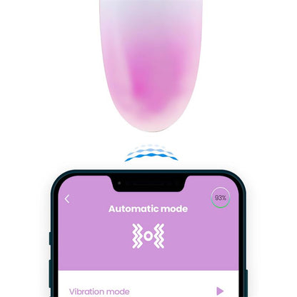 Huevo con APP Silicona Doble Capa Rosa Azul